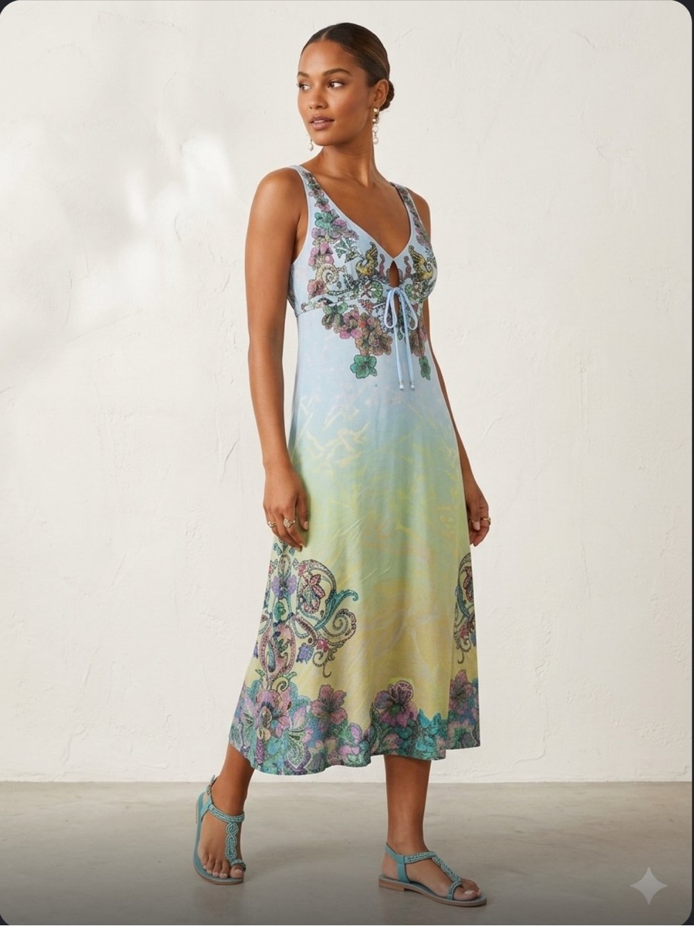 🆕 NWT Butterfly Dropout tank dress.